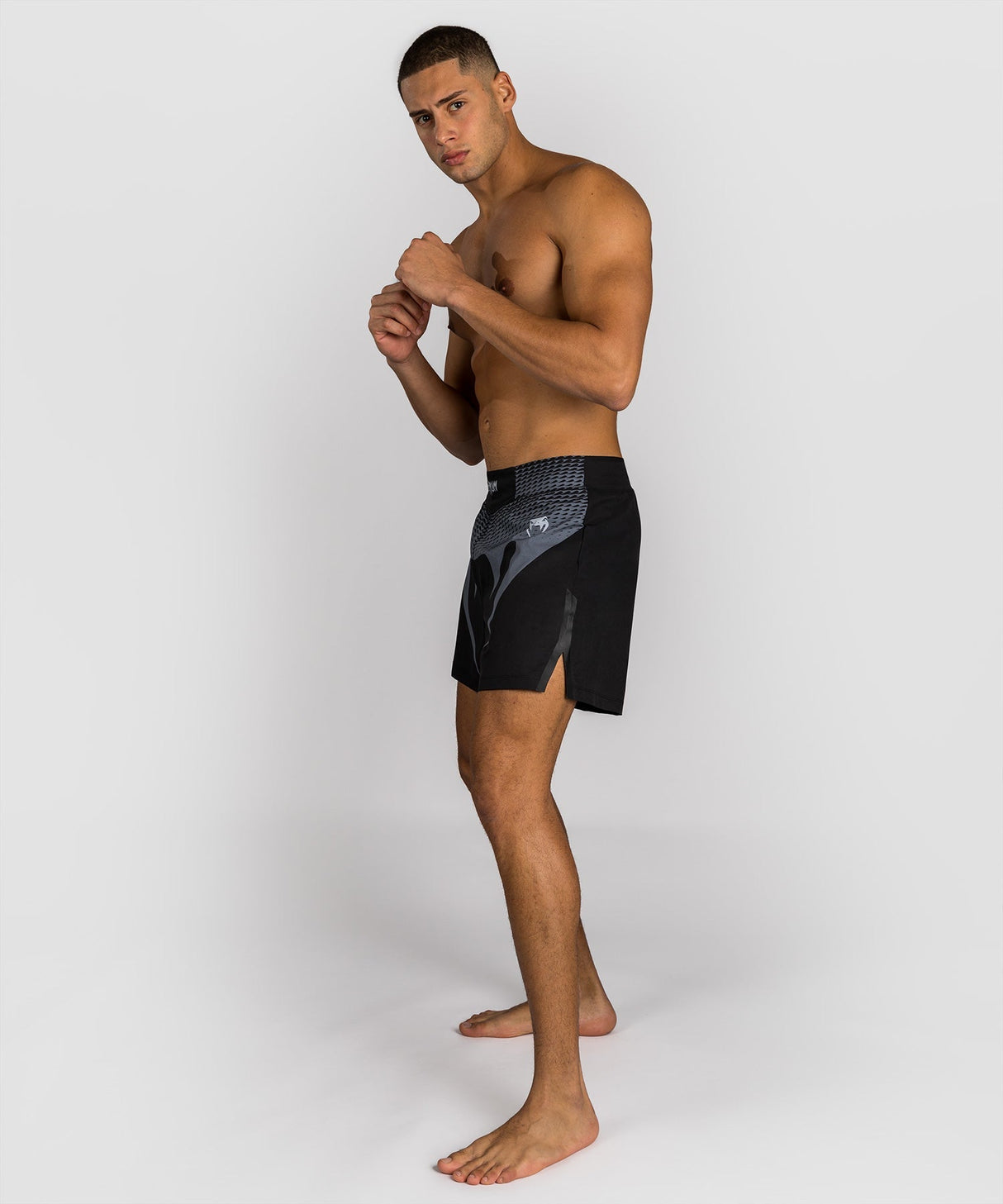 Venum No Gi MMA Shorts – Schwarz/Silber