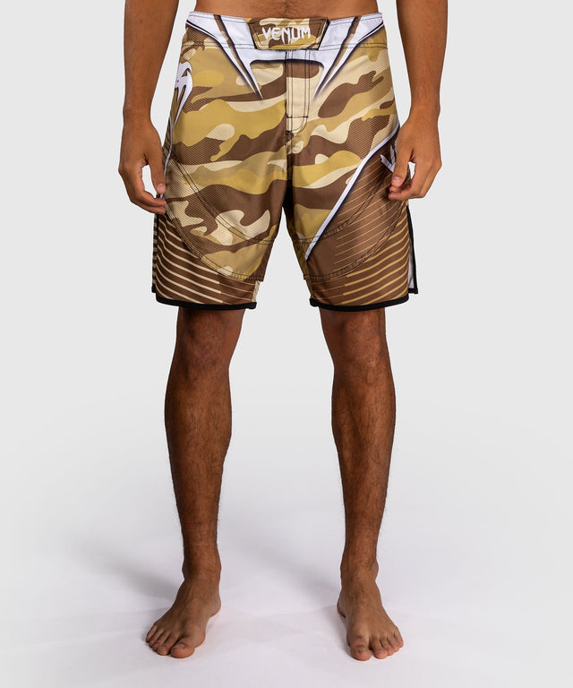 Venum MMA Shorts Camo Hero - Hellbeige/Braun