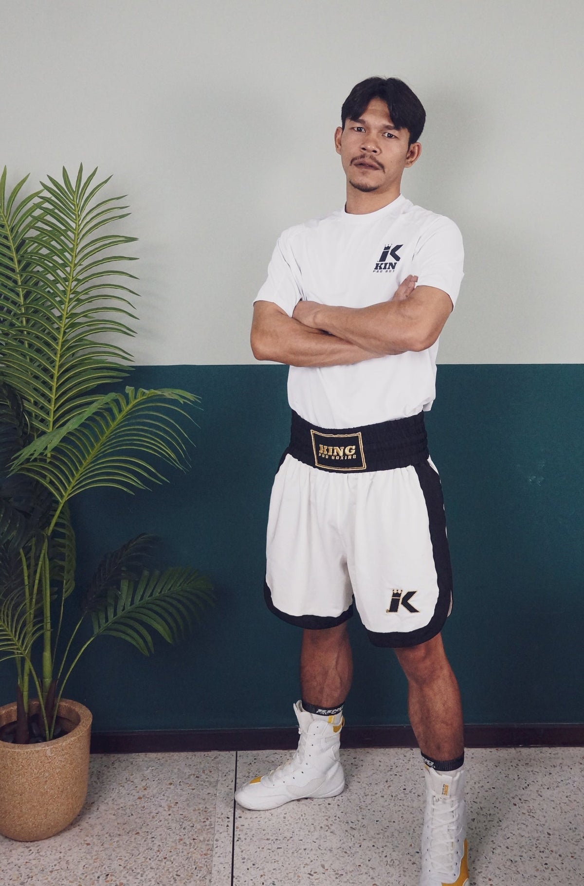 King Pro Boxing T-Shirt Apex Pro 2 - Weiß