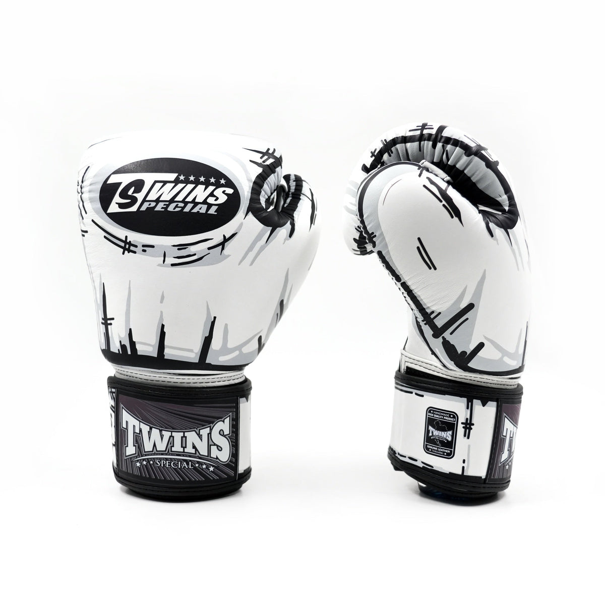Twins Boxhandschuhe FBGVL4 Comic - Comic Weiß