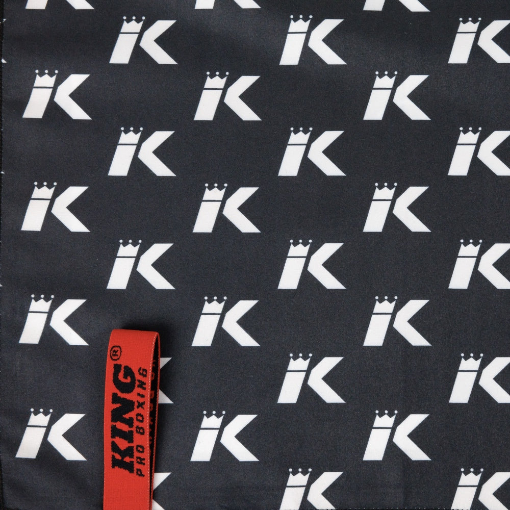 King Pro Boxing Handtuch Ring Ready - Schwarz