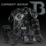 Booster Schienbeinschoner Combat Series 4 Kinder - Schwarz