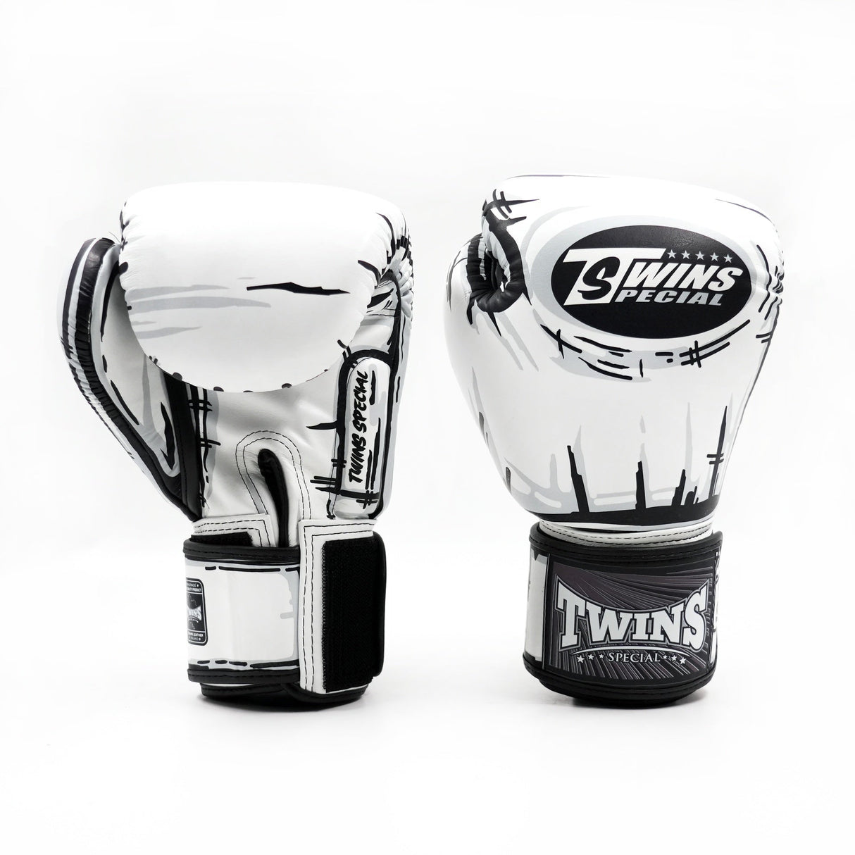 Twins Boxhandschuhe FBGVL4 Comic - Comic Weiß