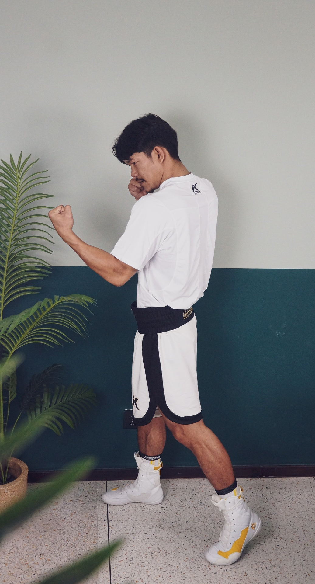 King Pro Boxing Socken Apex Pro - Weiß