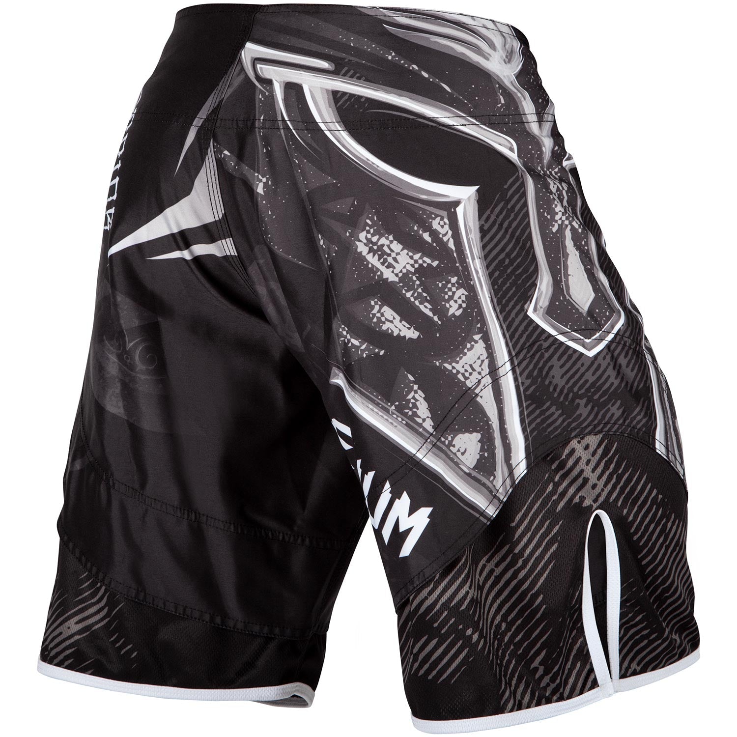 Venum MMA Shorts Gladiator 3.0 - Schwarz/Grau/Weiss