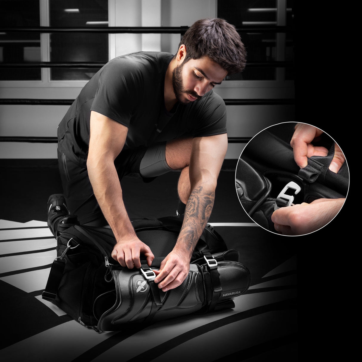 Hayabusa Sporttasche Airstream Athletic - Schwarz