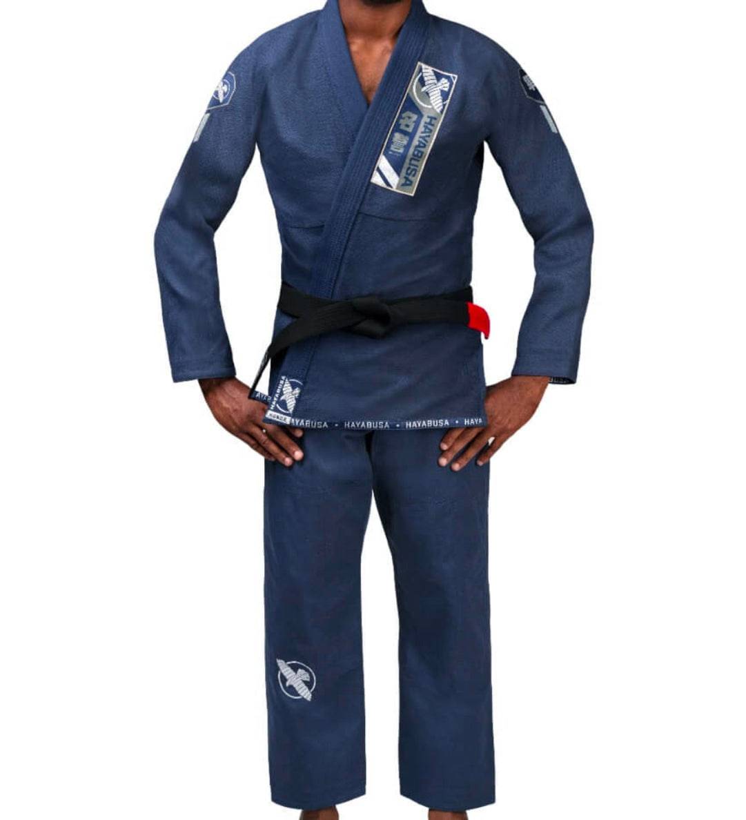 Hayabusa BJJ Gi Ascend Lightweight - Donkerblauw - The Fight Company Deutschland