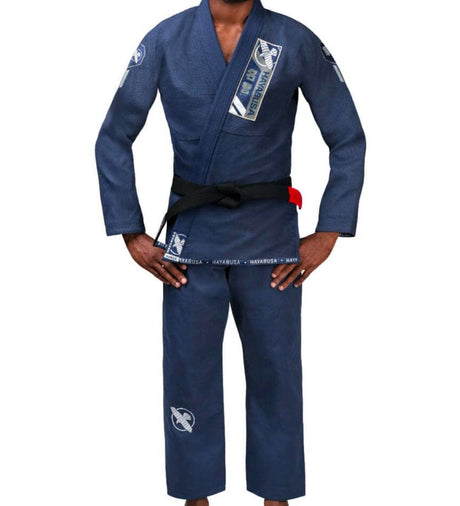 Hayabusa BJJ Gi Ascend Lightweight - Donkerblauw - The Fight Company Deutschland