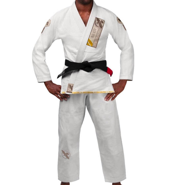 Hayabusa BJJ Gi Ascend Lightweight - Wit - The Fight Company Deutschland