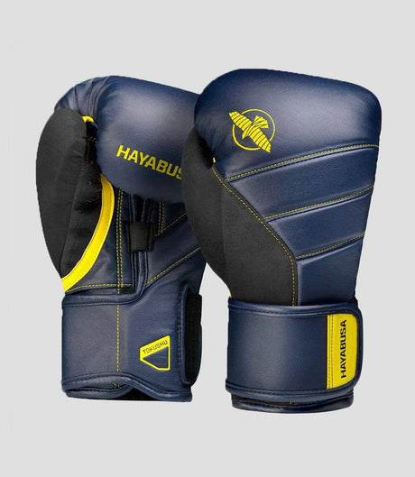 Hayabusa (Kick)Bokshandschoenen T3 - Blauw/Zwart/Geel - The Fight Company Deutschland