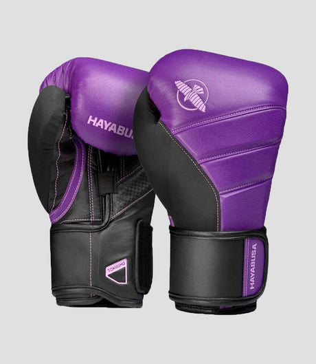 Hayabusa (Kick)Bokshandschoenen T3 - Paars/Zwart - The Fight Company Deutschland