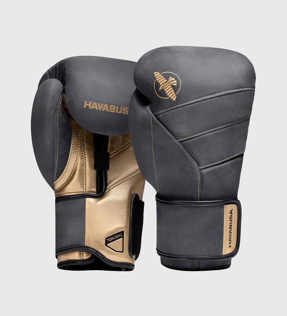 Hayabusa Boxhandschuhe T3 LX - Schwarz/Gold - The Fight Company Deutschland