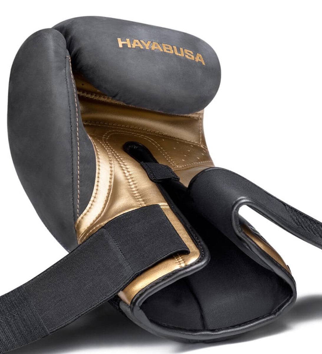 Hayabusa Boxhandschuhe T3 LX - Schwarz/Gold - The Fight Company Deutschland