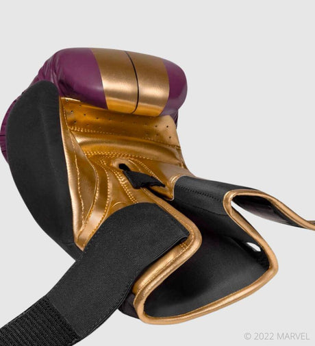 Hayabusa (Kick)Bokshandschoenen Batroc - Paars/Goud/Zwart - The Fight Company Deutschland