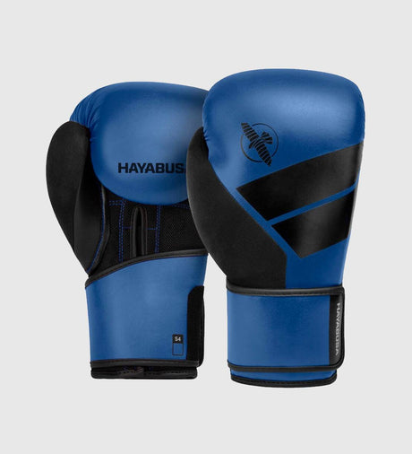 Hayabusa (Kick)Bokshandschoenen S4 - Blauw - The Fight Company Deutschland