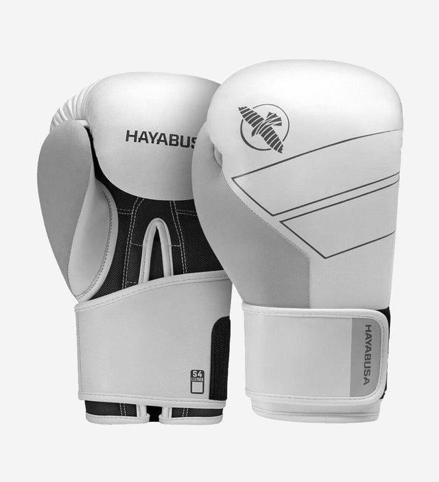 Hayabusa (Kick)Bokshandschoenen S4 Leer - Wit - The Fight Company Deutschland