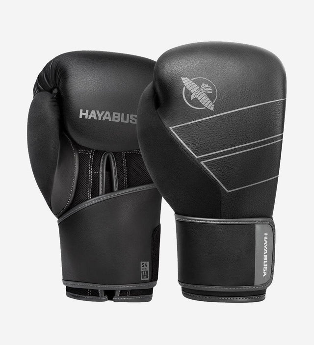 Hayabusa (Kick)Bokshandschoenen S4 Leer - Zwart - The Fight Company Deutschland