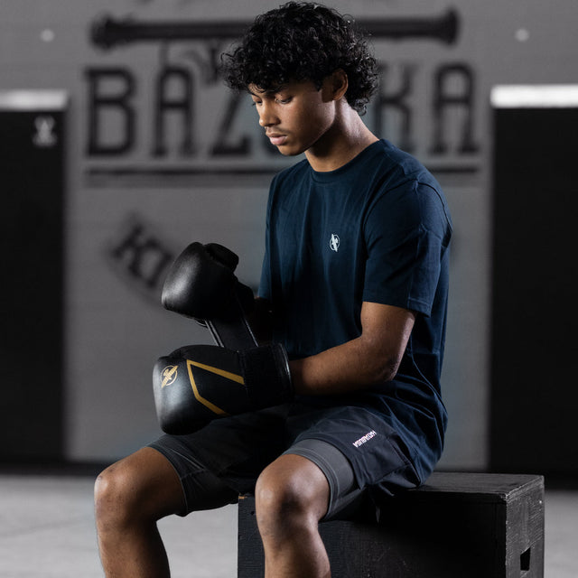 Hayabusa Boxhandschuhe E1 Kids - Schwarz/Gold