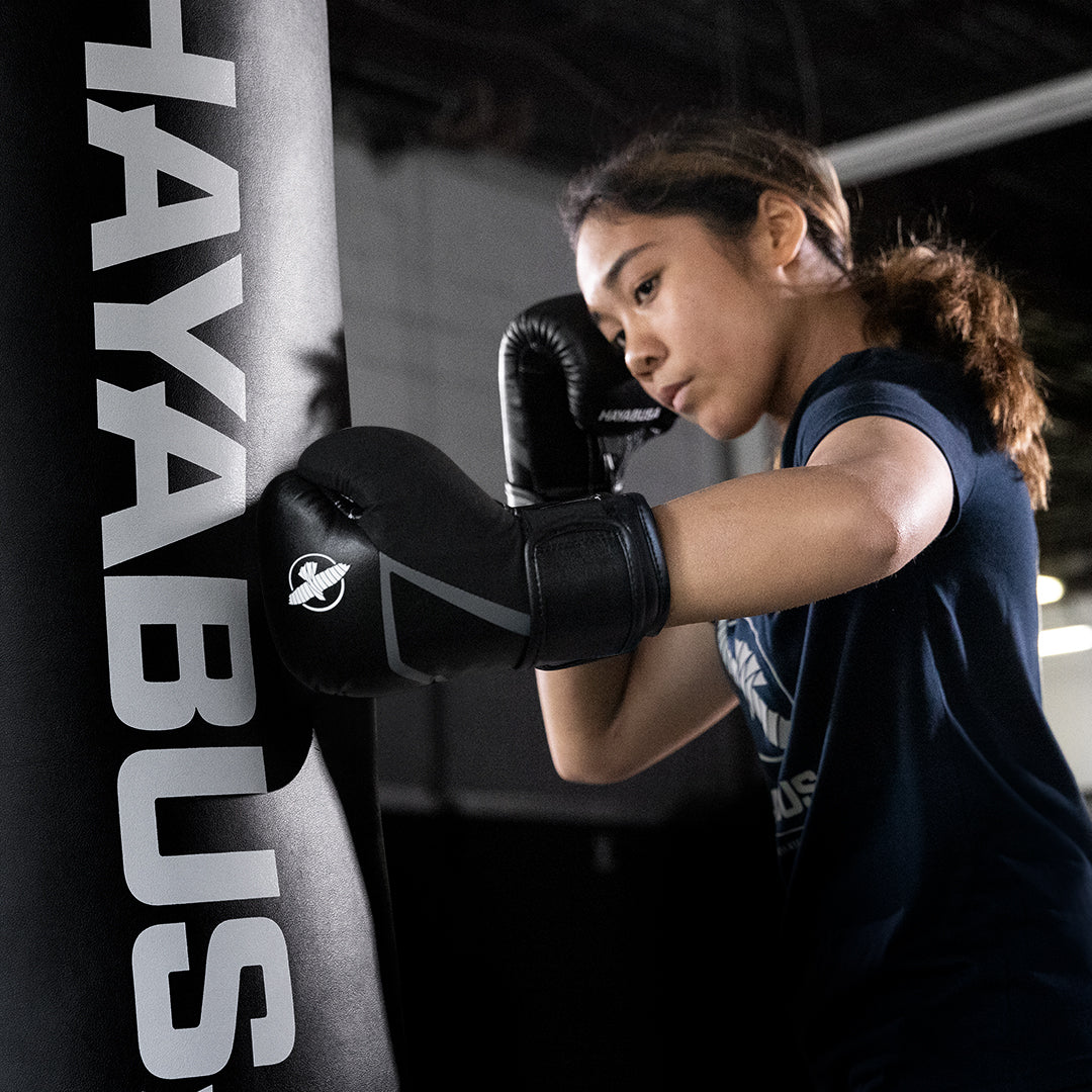 Hayabusa Bokshandschoenen E1 Kids - Zwart/Grijs