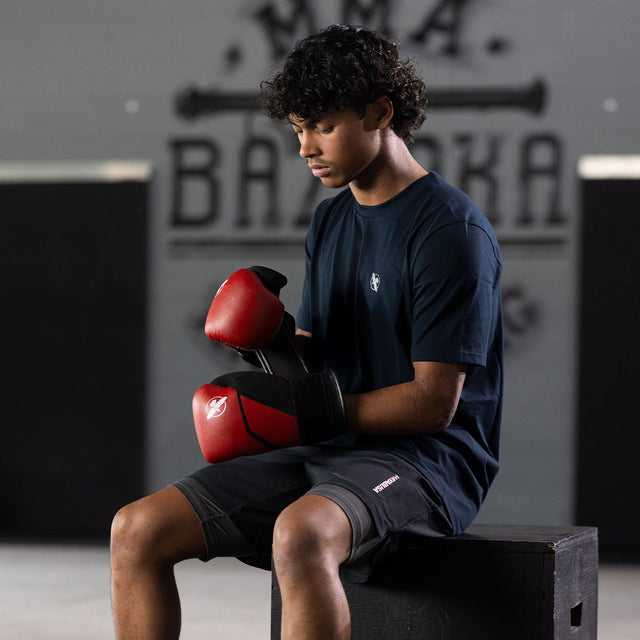 Hayabusa Boxhandschuhe E1 Kids - Rot/Schwarz