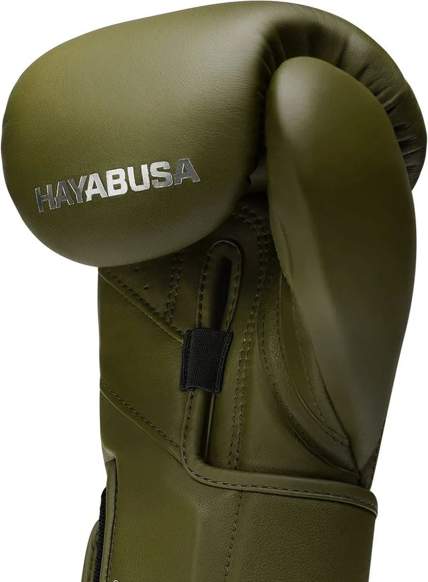 Hayabusa Boxhandschuhe T3 Kanpeki - Olivgrün