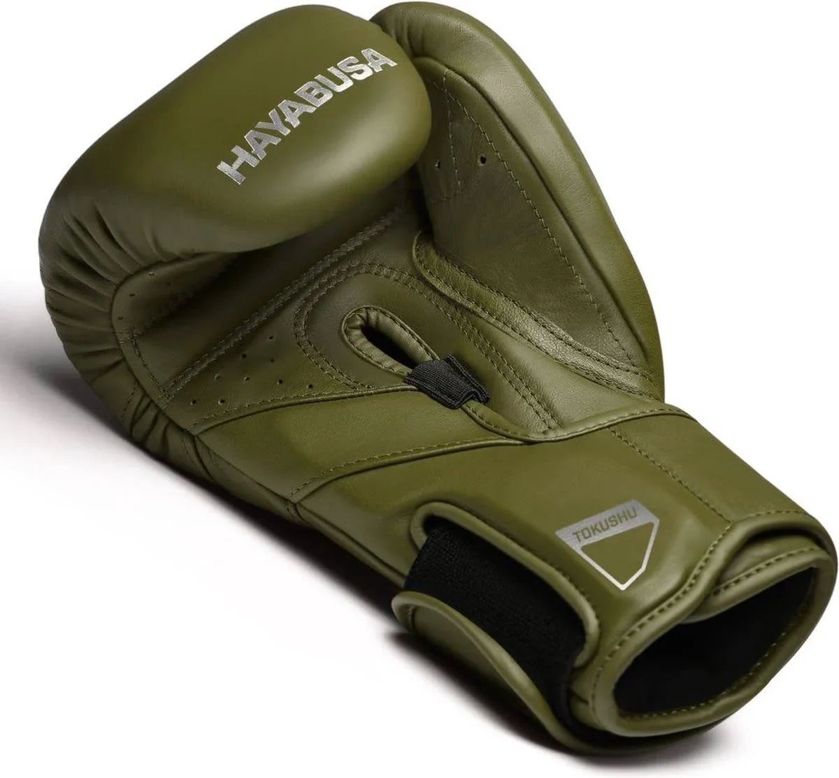 Hayabusa Boxhandschuhe T3 Kanpeki - Olivgrün