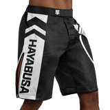 Hayabusa MMA Shorts Icon Lang - Zwart/Wit