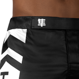 Hayabusa MMA Shorts Icon Lang - Zwart/Wit