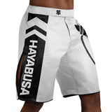 Hayabusa MMA Shorts Icon Lang - Wit/Zwart