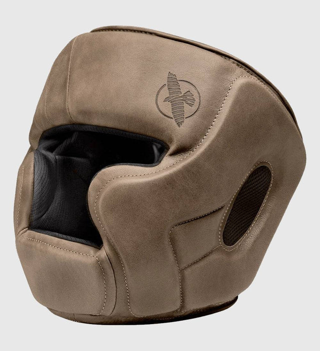 Hayabusa Hoofdbeschermer T3 LX - Vintage Bruin - The Fight Company Deutschland