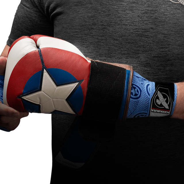 Hayabusa x Marvel Boxbandagen Elite - Captain America - Steve Rogers