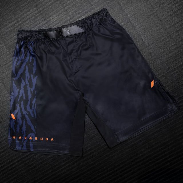 Hayabusa MMA-Shorts Apex Lang - Dunkelblau