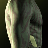 Hayabusa Rashguard Apex Lange Mouwen - Tactisch Groen