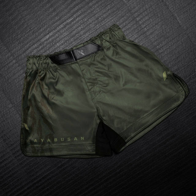 Hayabusa MMA-Shorts Apex Mid - Taktisch Grün