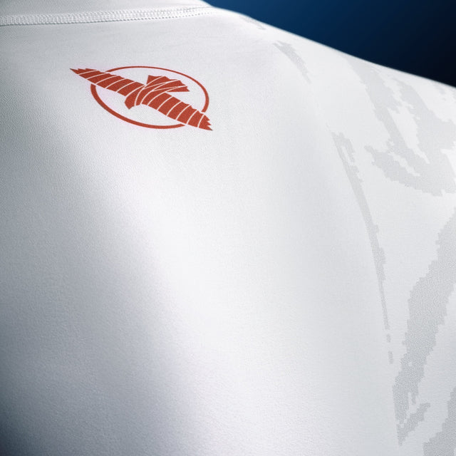 Hayabusa Rashguard Apex Kurzarm - Off-White