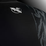 Hayabusa Rashguard Apex Korte Mouwen - Carbon Zwart