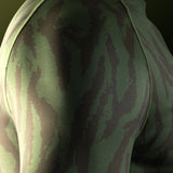 Hayabusa Rashguard Apex Korte Mouwen - Tactisch Groen