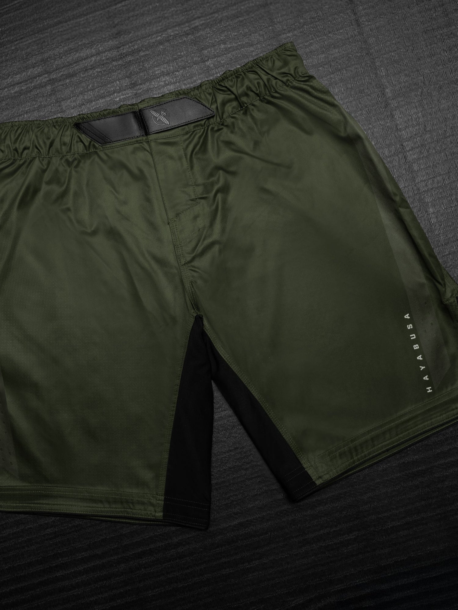 Hayabusa MMA-Shorts Core Lang - Dunkelgrün