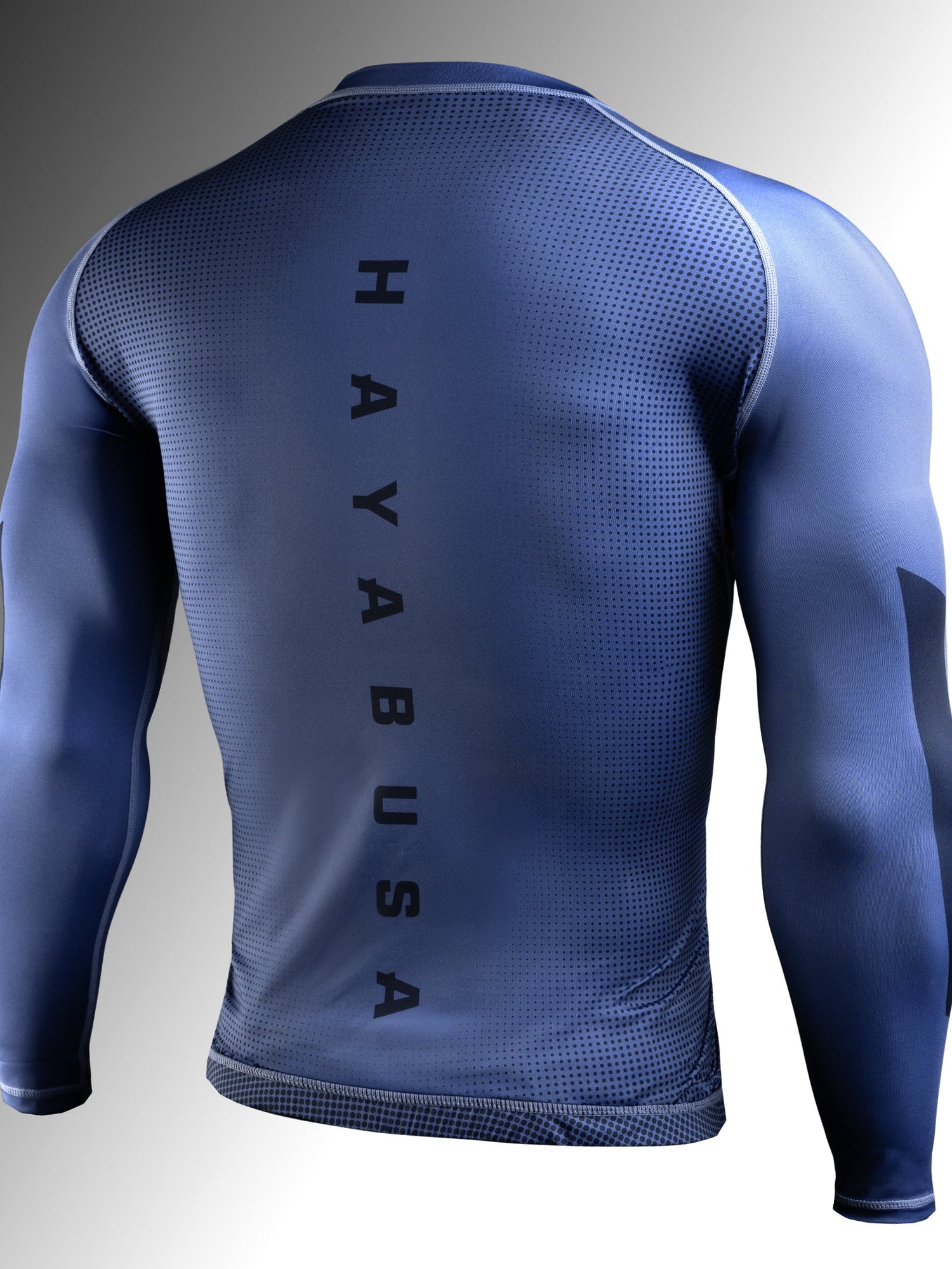 Hayabusa Rashguard Core Langarm - Blau