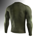 Hayabusa Rashguard Core Lange Mouwen - Donkergroen