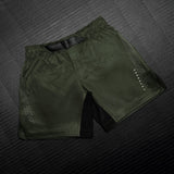 Hayabusa MMA Shorts Core Mid - Donkergroen