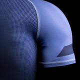Hayabusa Rashguard Core Korte Mouwen - Blauw