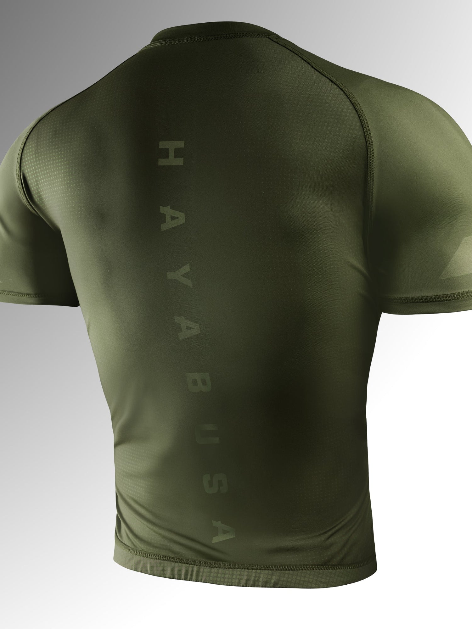 Hayabusa Rashguard Core Kurzarm - Dunkelgrün