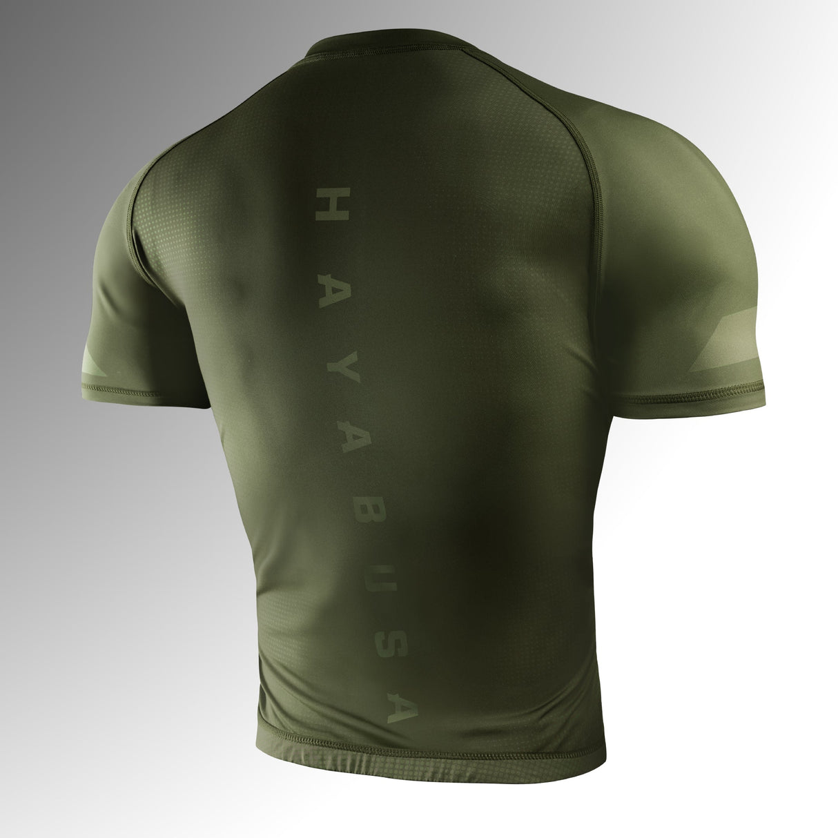 Hayabusa Rashguard Core Korte Mouwen - Donkergroen
