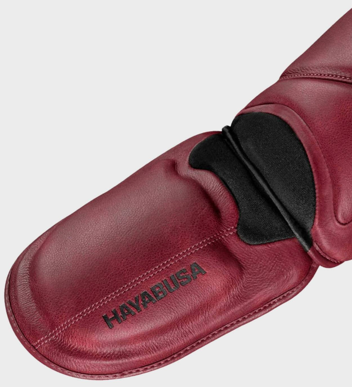 Hayabusa Kickboks Scheenbeschermers T3 LX - Bordeaux Rood - The Fight Company Deutschland