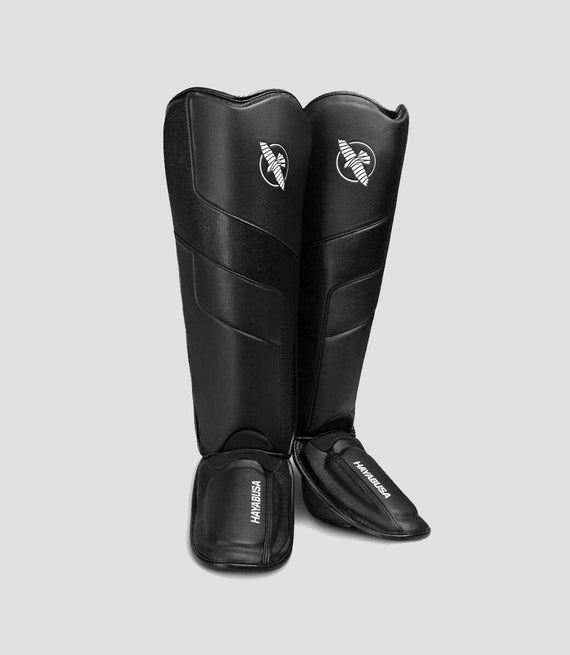Hayabusa Schienbeinschoner T3 Full - Schwarz - The Fight Company Deutschland