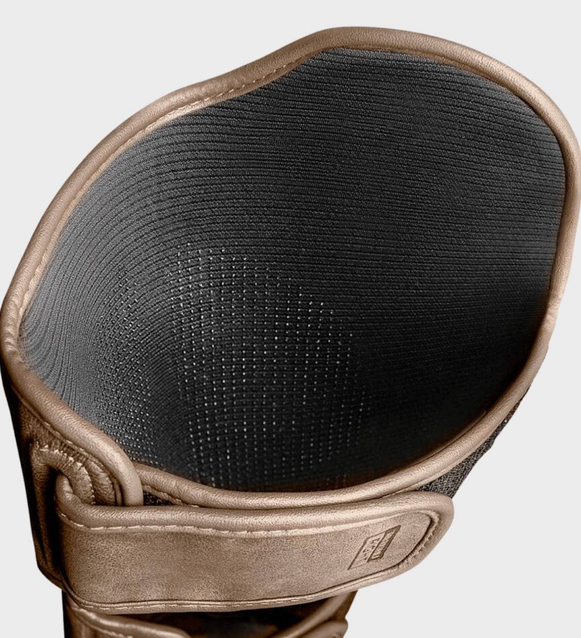 Hayabusa Schienbeinschoner T3 LX - Vintage Braun - The Fight Company Deutschland