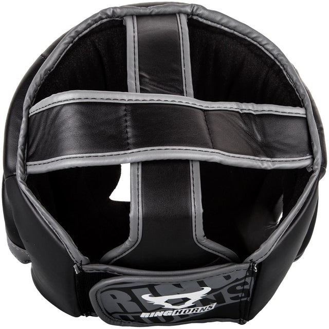 Ringhorns Kopfschutz Charger - Schwarz/Grau/Weiss
