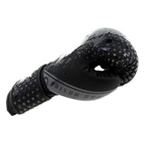 King Boxhandschuhe Kids Hexagon - Schwarz/Schwarz