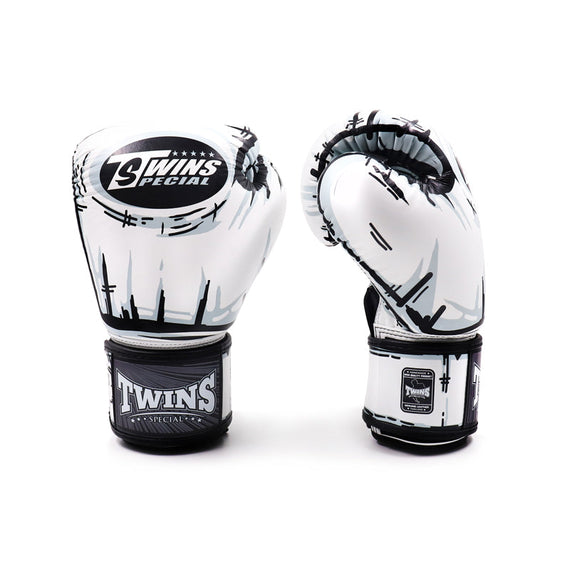 Twins Boxhandschuhe FBGVL3-66 – Weiss/Schwarz